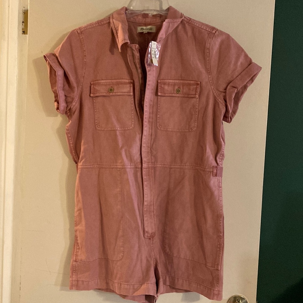 NWT Madewell Pink Jumpsuit Romper